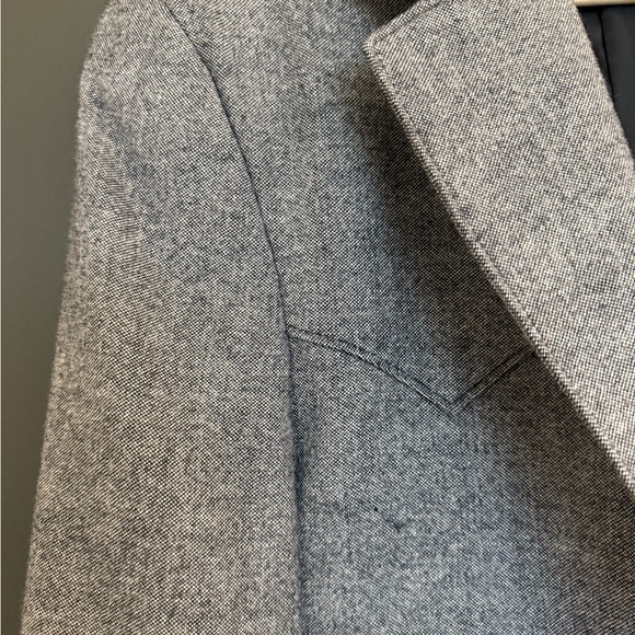 Circle S size 44R NWOT western/cowboy Vintage vibes gray blazer western accents - Picture 7 of 16